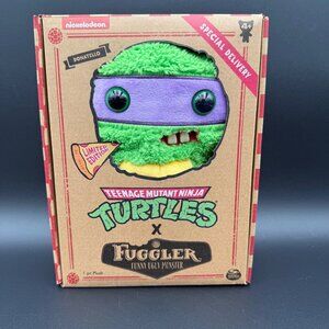 Limited Edition Teenage Mutant Ninja Turtles X Fuggler Donatello Plush Monster T